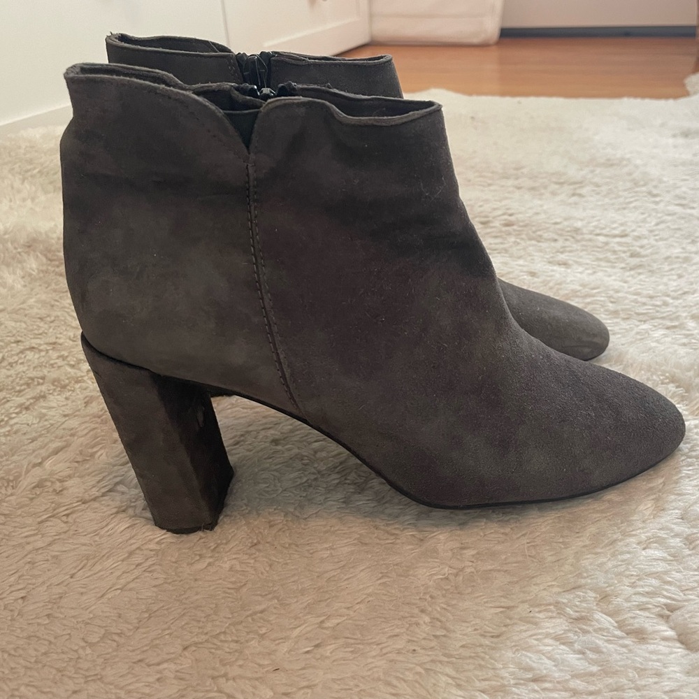 UNISA suede high heel ankle boots